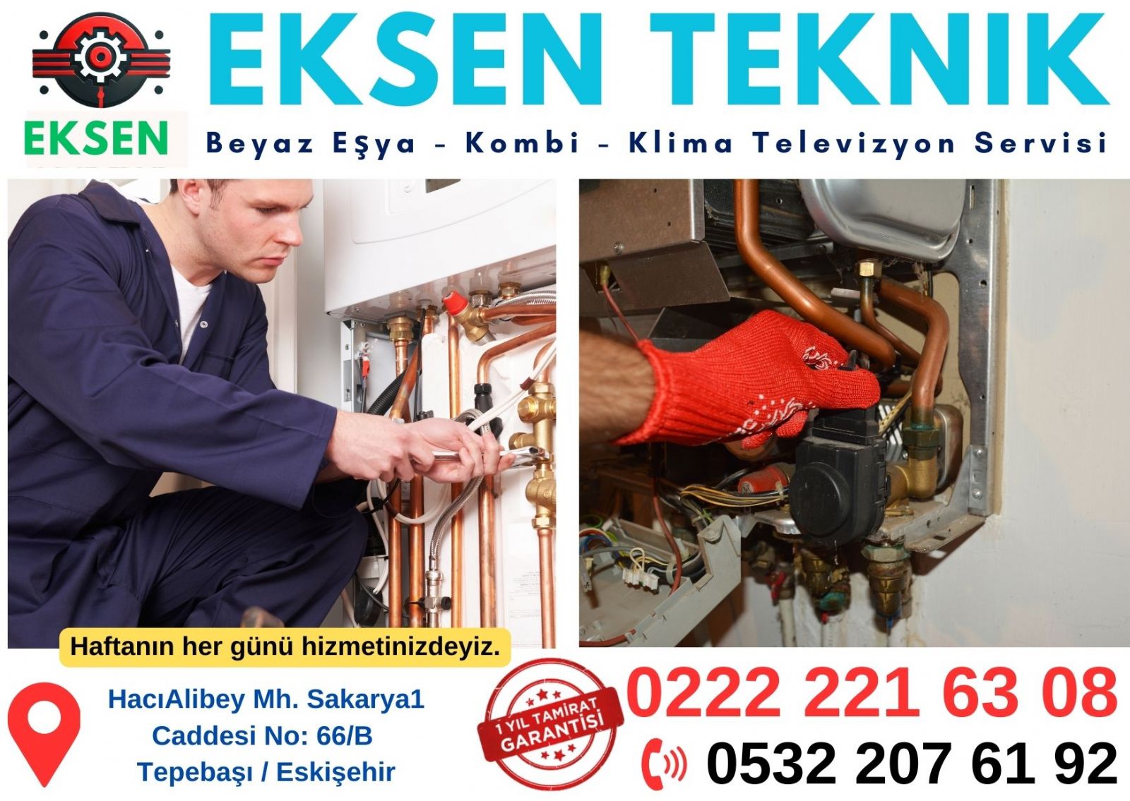Eskişehir Kombi Tamircisi Telefon Numarası 