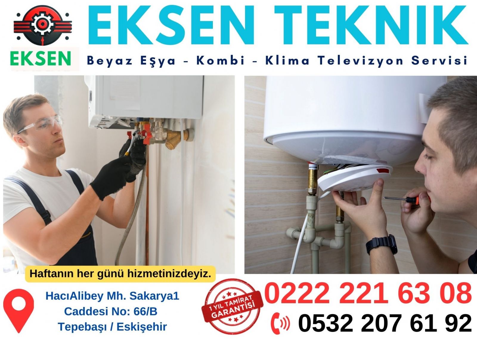 Eskişehir Tepebaşı Kombi Tamiri